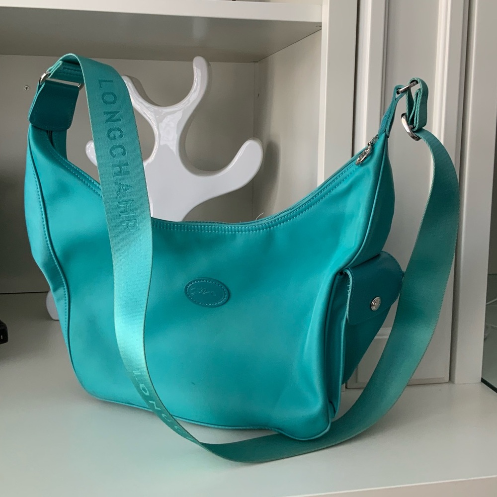 Longchamp Turquoise Shoulder Bag